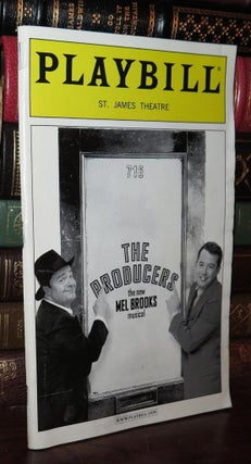 Item #76341 THE PRODUCERS (PLAYBILL) March 2001, Vol. 117, No. 3. Mel Brooks, Thomas Meehan