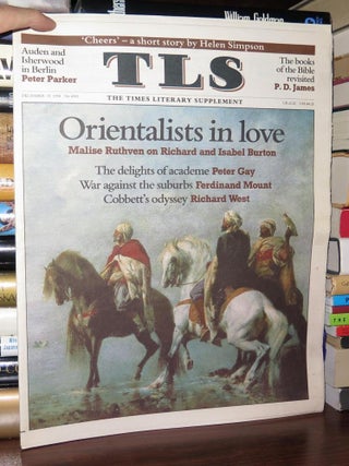 Item #76446 TLS, THE TIMES LITERARY SUPPLEMENT DECEMBER 25 1998. Peter Parker, Richard West,...