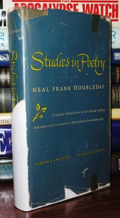 Item #77132 STUDIES IN POETRY. Neal Frank Doubleday