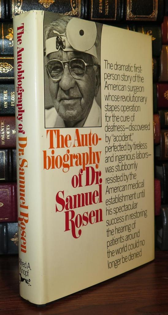 THE AUTOBIOGRAPHY OF DR. SAMUEL ROSEN | Samuel Rosen | First Edition ...
