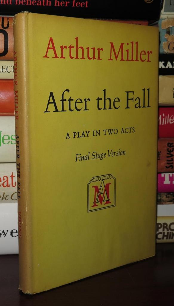 AFTER THE FALL | Arthur Miller | Book Club Edition