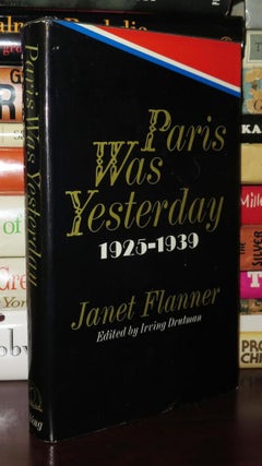 Item #80253 PARIS WAS YESTERDAY. Janet Flanner
