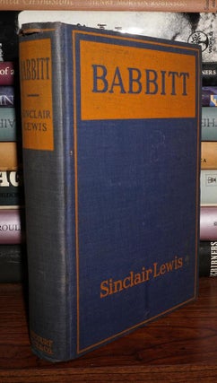 Item #82275 BABBITT. Sinclair Lewis