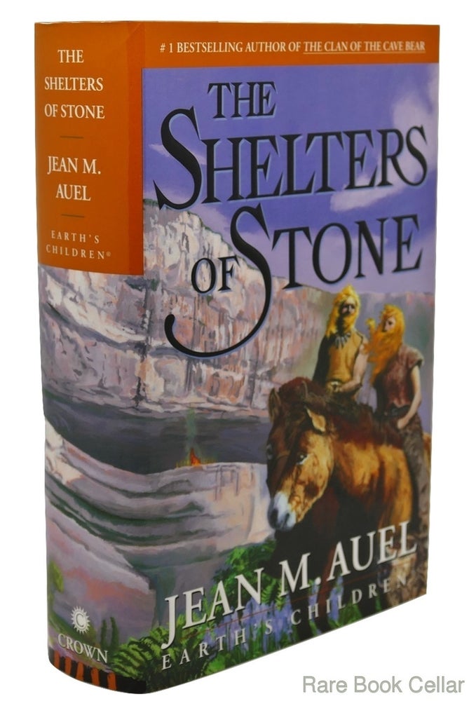 Item #84042 THE SHELTERS OF STONE. Jean M. Auel.