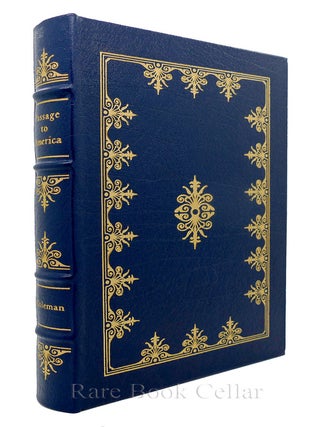 Item #86176 PASSAGE TO AMERICA Easton Press. Terry Coleman