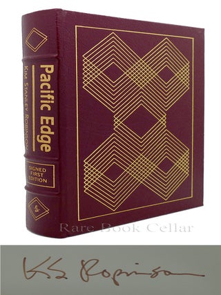 Item #86489 PACIFIC EDGE Signed Easton Press. Kim Stanley Robinson