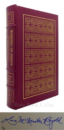 Item #86501 BORDERS OF INFINITY Signed Easton Press. Lois McMaster Bujold