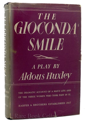 Item #88049 THE GIOCONDA SMILE. Aldous Huxley