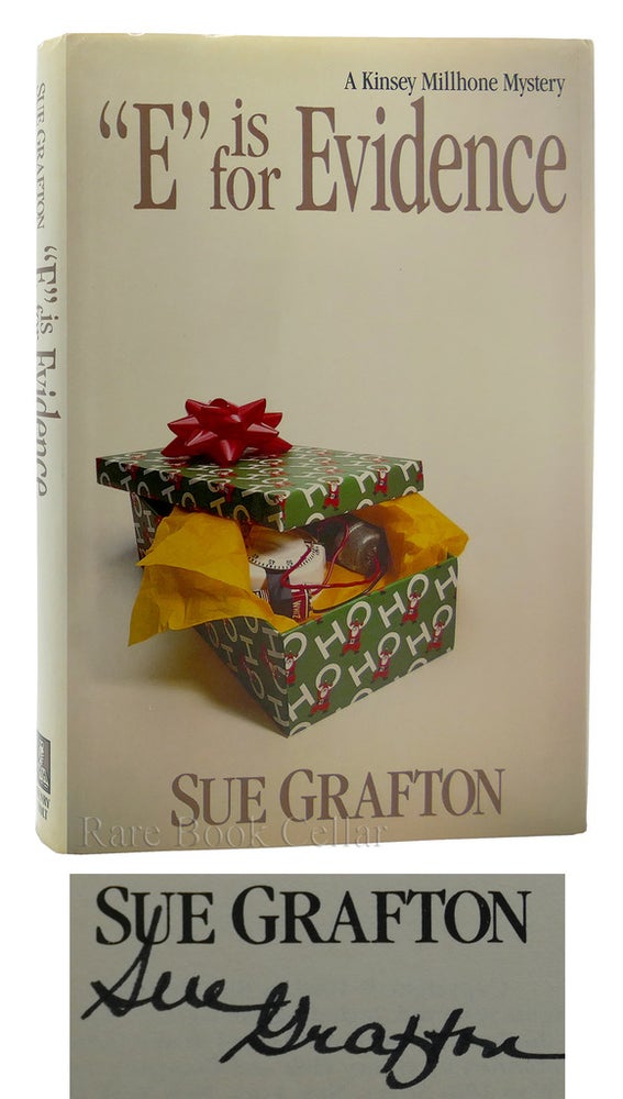 Item #88314 E IS FOR EVIDENCE Signed 1st. Sue Grafton.