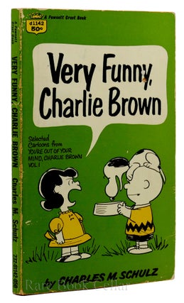 Item #88650 VERY FUNNY, CHARLIE BROWN Selected Cartoons from You're out of Your Mind, Charlie...