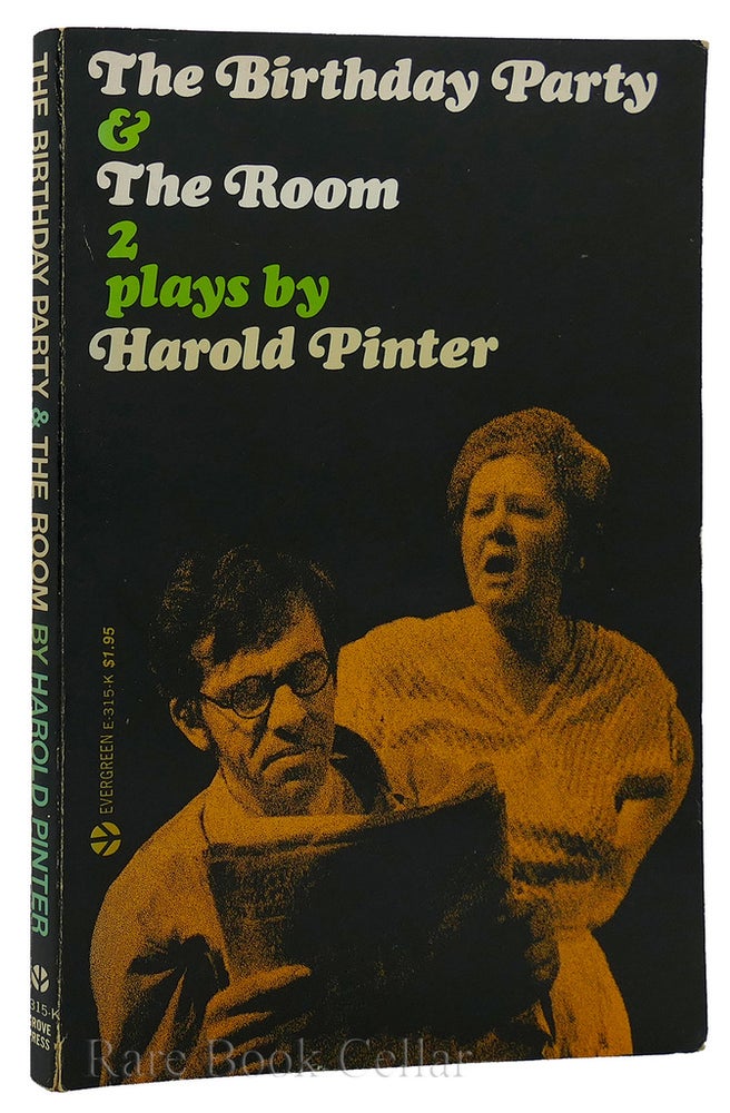 Item #88719 THE BIRTHDAY PARTY AND "THE ROOM" Harold Pinter.
