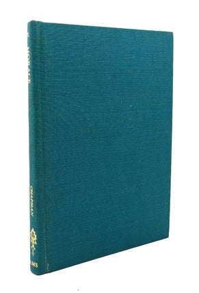 Item #89505 HORACE AND HIS POETRY. J. B. Chapman