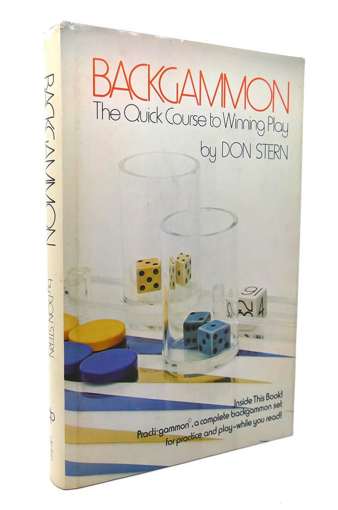 BACKGAMMON the quick course to winning play | Don Stern | First Edition ...