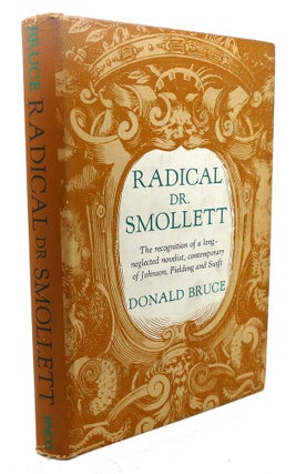 Item #90599 RADICAL DR. SMOLLETT The Recognition of a Long Neglected Novelist, Contemporary of...