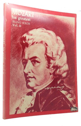Item #90678 MOZART His Greatest Piano Solos. Alexander Shealy