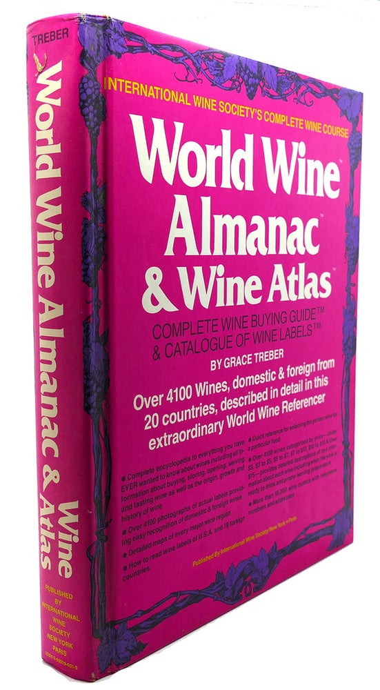 Item #90874 WORLD WINE ALMANAC & WINE ATLAS : Complete Wine Buying Guide & Catalogue of Wine Labels. Grace Trebor.