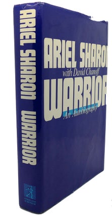 Item #92564 WARRIOR : An Autobiography. David Chanoff Ariel Sharon