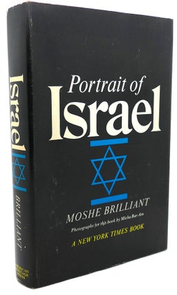 Item #93082 A PORTRAIT OF ISRAEL. Moshe Brilliant