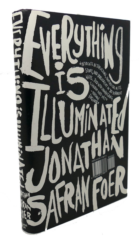 Item #94016 EVERYTHING IS ILLUMINATED : A Novel. Jonathan Safran Foer.