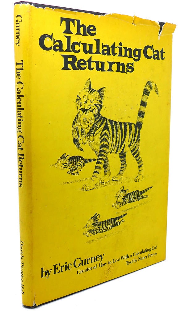 THE CALCULATING CAT RETURNS | Nancy Prevo Eric Gurney | First Edition ...