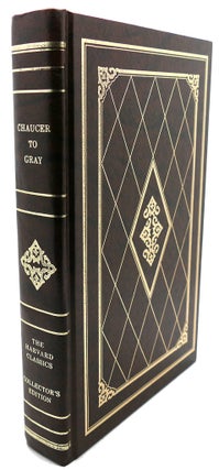 Item #94262 ENGLISH POETRY, VOL. I : From Chaucer to Gray. Charles W. Eliot Geoffrey Chaucer