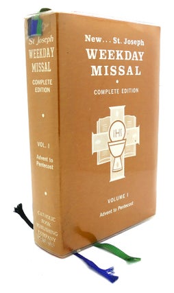Item #96222 NEW SAINT JOSEPH SUNDAY MISSAL, VOL. 1 - ADVENT TO PENTECOST : Complete Edition