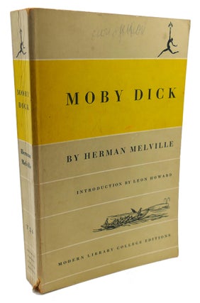 Item #96566 MOBY DICK , Or, the Whale. Herman Melville