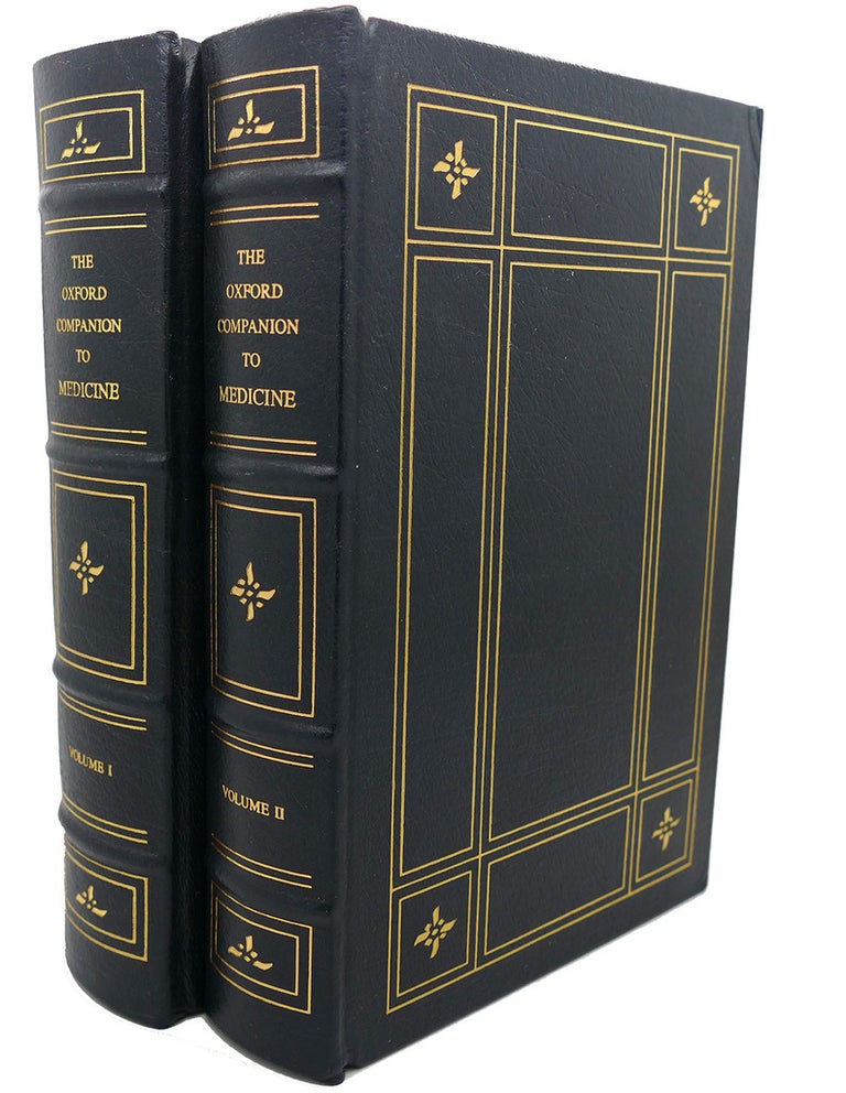 Item #96792 THE OXFORD COMPANION TO MEDICINE, IN TWO VOLUMES Gryphon Editions. Paul B. Beeson John Walton, Ronald Bodley Scott.