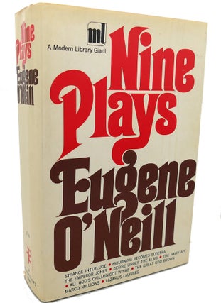 Item #97179 NINE PLAYS. Eugene O'Neill