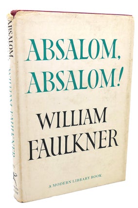Item #97337 ABSALOM, ABSALOM! William Faulkner