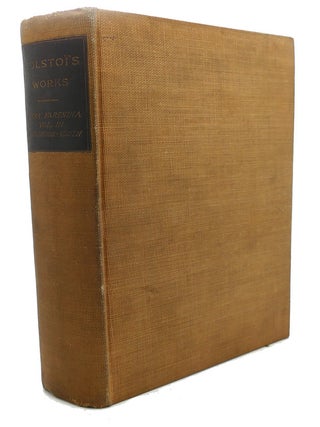 Item #98042 THE COMPLETE WORKS OF LYOF N. TOLSTOI : ANNA KARENINA (VOL. III) , CHILDHOOD,...