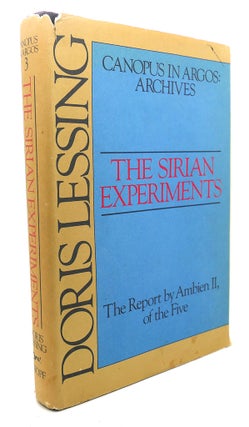 Item #98061 THE SIRIAN EXPERIMENTS. Doris Lessing