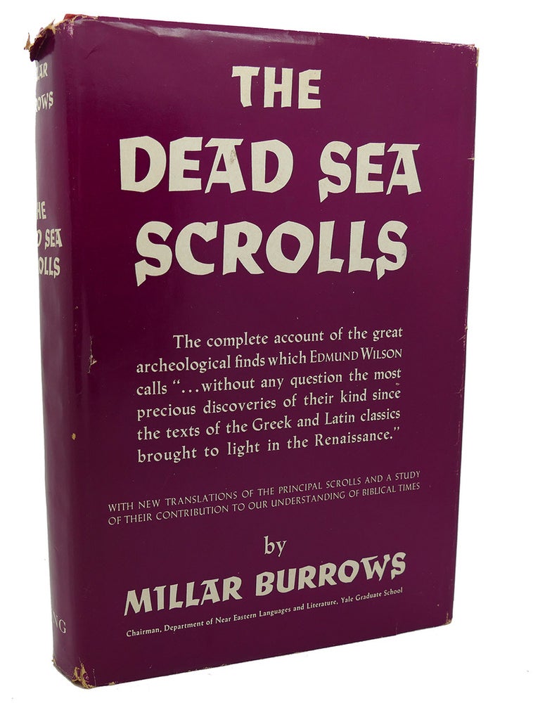 Item #98128 THE DEAD SEA SCROLLS. Millar Burrows.
