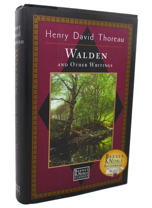Item #99377 WALDEN AND OTHER WRITINGS. Henry David Thoreau
