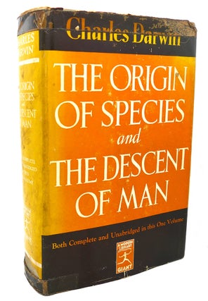 Item #100276 THE ORIGIN OF SPECIES, THE DESCENT OF MAN. Charles Darwin