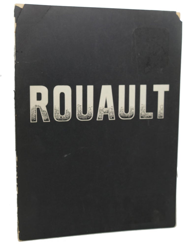 GEORGES ROUAULT | James Thrall Soby | First Edition; First Printing