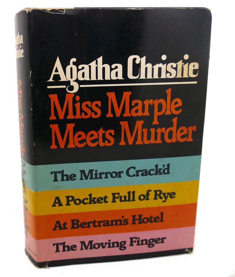 Item #101410 MISS MARPLE MEETS MURDER : The Mirror Crack'd, a Pocket Full of Rye, At Bertram's Hotel, the Moving Finger. Agatha Christie.