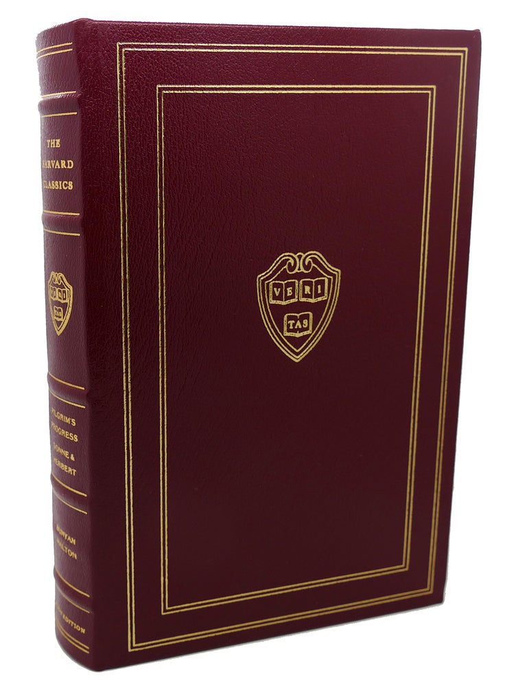 Item #101483 PILGRIM'S PROGRESS, THE LIVES OF JOHN DONNE AND GERORGE HERBERT Easton Press. Izaak Walton John Bunyan.