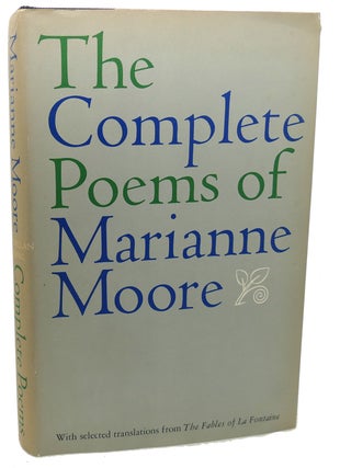 Item #101615 THE COMPLETE POEMS OF MARIANNE MOORE. Marianne Moore