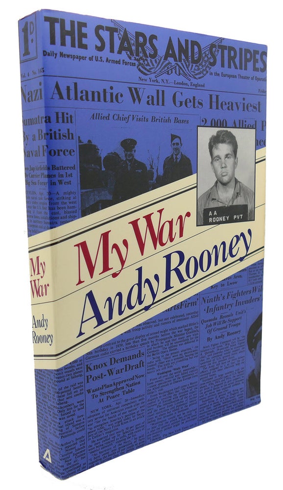 Item #102351 MY WAR. Andrew A. Rooney.
