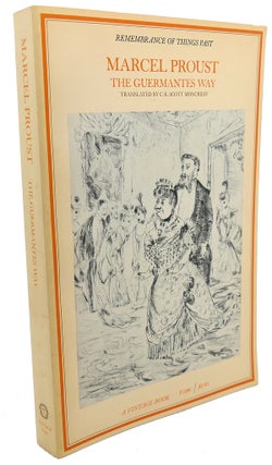 Item #103349 THE GUERMANTES WAY : His Remembrance of Things Past. Marcel Proust