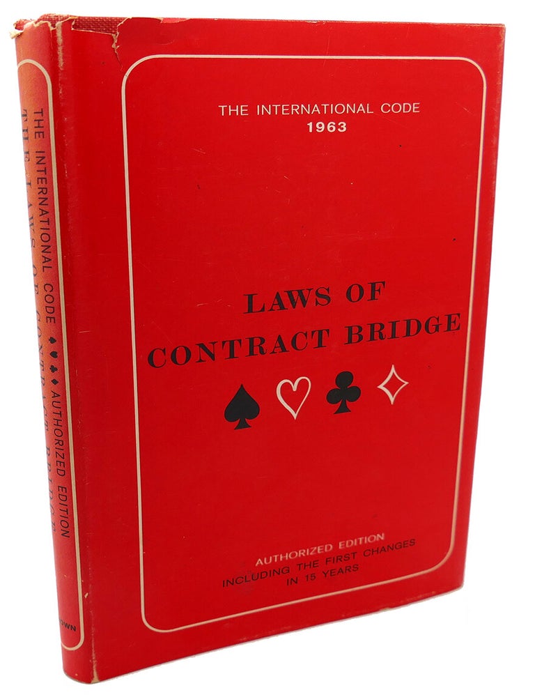 LAWS OF CONTRACT BRIDGE | First Edition Thus; First Printing