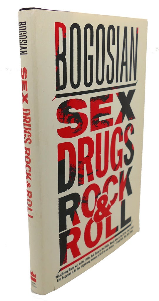 Sex Drugs Rock And Roll Eric Bogosian Book Club Edition 