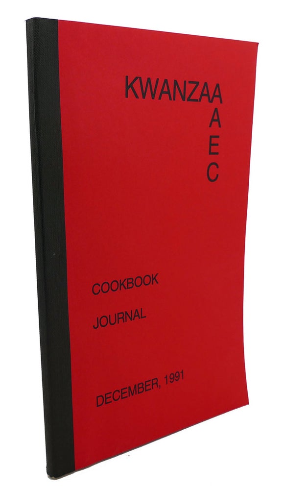 Item #104324 KWANZAA, COOKBOOK JOURNAL : December 1991