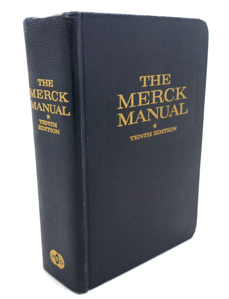 Item #104665 THE MERCK MANUAL OF DIAGNOSIS AND THERAPY. Charles E. Lyght.