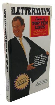 Item #105392 DAVID LETTERMAN'S BOOK OF TOP TEN LISTS. David Letterman