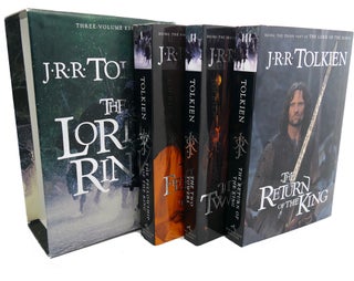 Item #105397 THE LORD OF THE RINGS Three-Volume Edition. Brian Sibley J. R. R. Tolkien