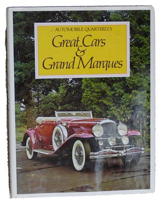 Item #105746 AUTOMOBILE QUARTERLY'S GREAT CARS & GRAND MARQUES. Beverly Rae Kimes
