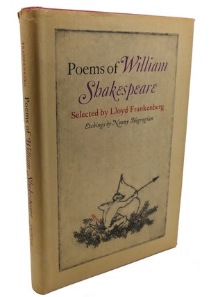 Item #106619 POEMS OF WILLIAM SHAKESPEARE. Nonny Hogrogian William Shakespeare, Etchings
