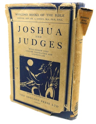 Item #106770 JOSHUA, JUDGES. Rev. Dr. A. Cohen